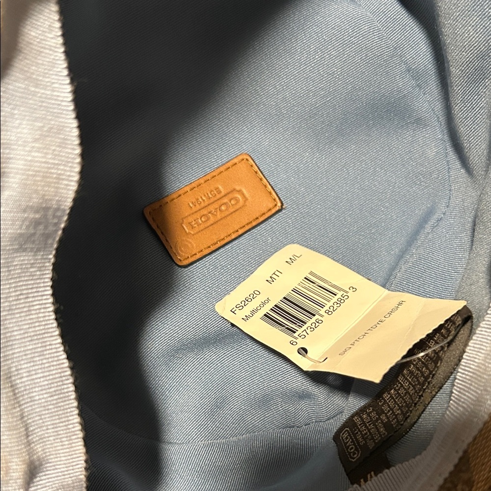 Coach Patchwork Bucket Hat - Multicolor NWT - image 2